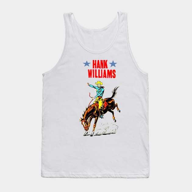 Hank Williams Tank Top by Stubbs Letterpress